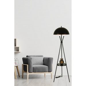 8582-3 Black Floor Lamp