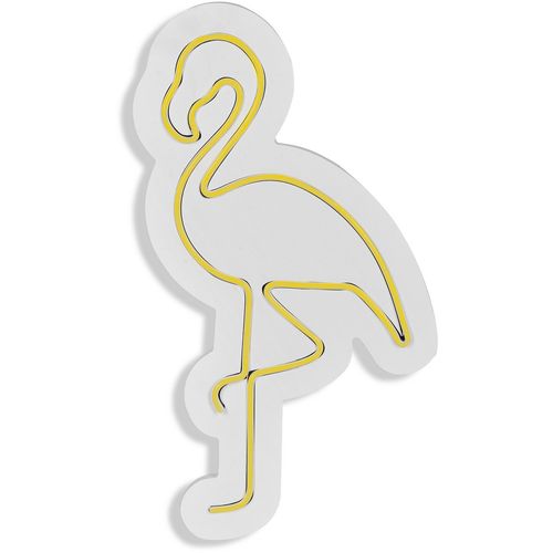 Wallity Ukrasna plastična LED rasvjeta, Flamingo - Yellow slika 16