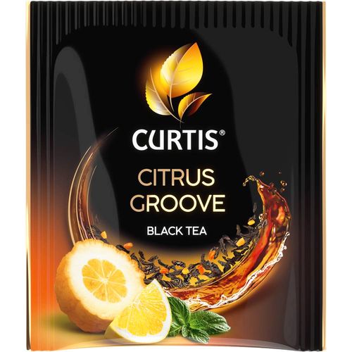 Curtis Citrus Groove – Crni čaj sa limunom, citronom i nanom, 25x1,5g slika 3