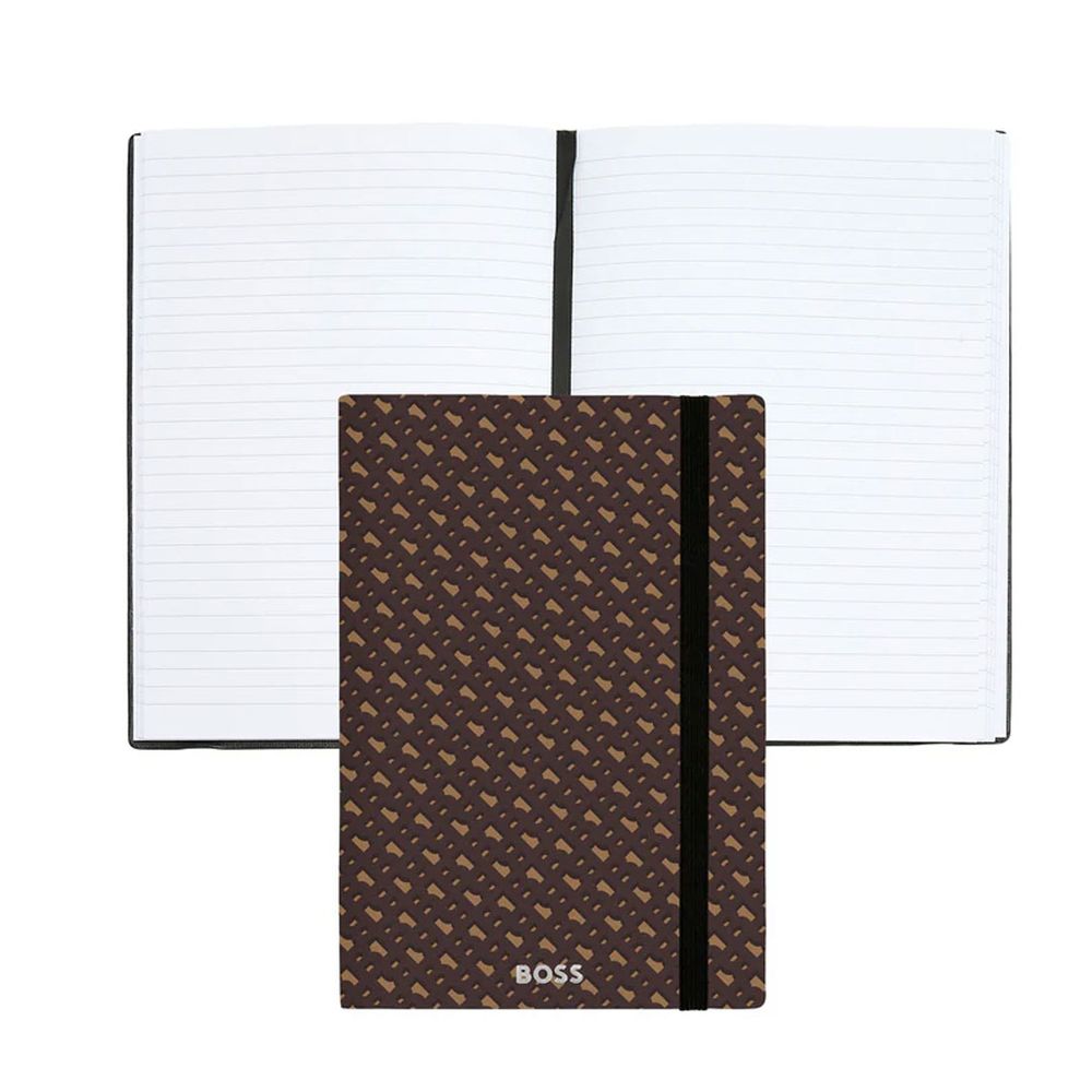 Hugo Boss set hemijska olovka + notes A5 HPBH441B, braon slika 3