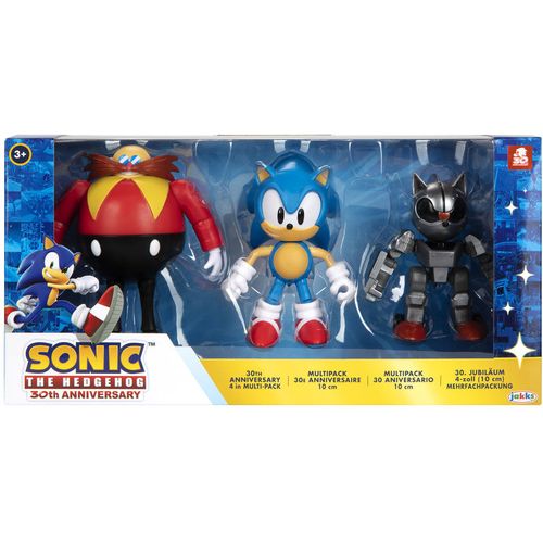 Sonic The Hedgehog 30Th Anniversary pack 3 figures 10cm slika 1