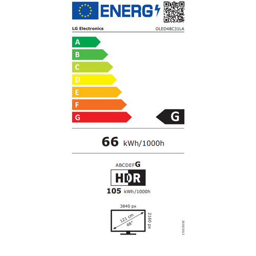 LG TV OLED48C31LA slika 2