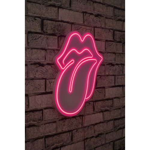 Wallity The Rolling Stones - Pink Pink Dekorativna Plastična Led Rasveta slika 1