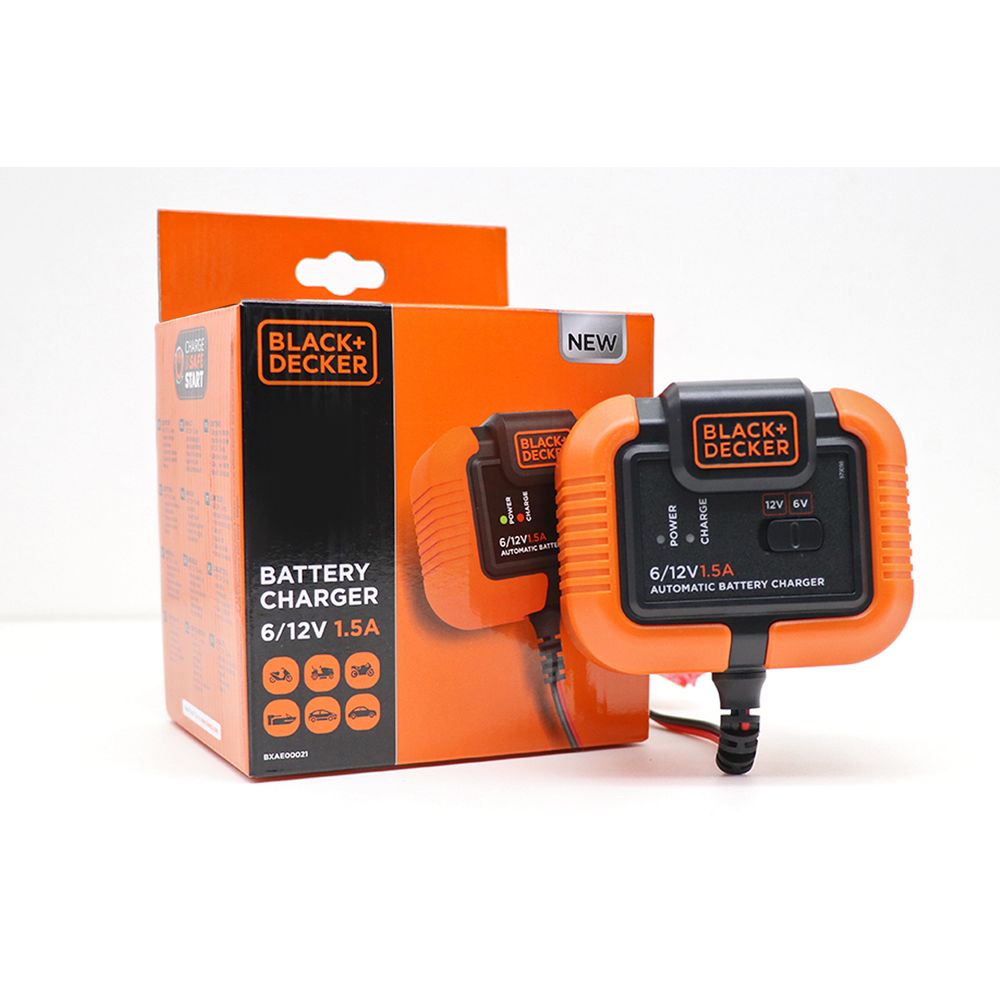 PUNJAČ 12V 1.5A Black &amp; Decker BXAE00021 slika 1