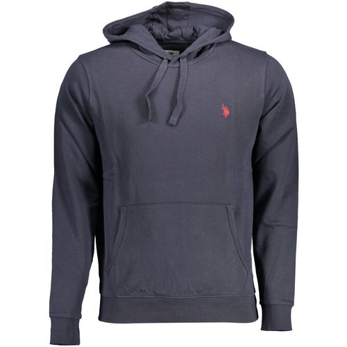 US POLO SWEATSHIRT WITHOUT ZIP BLUE MAN slika 1