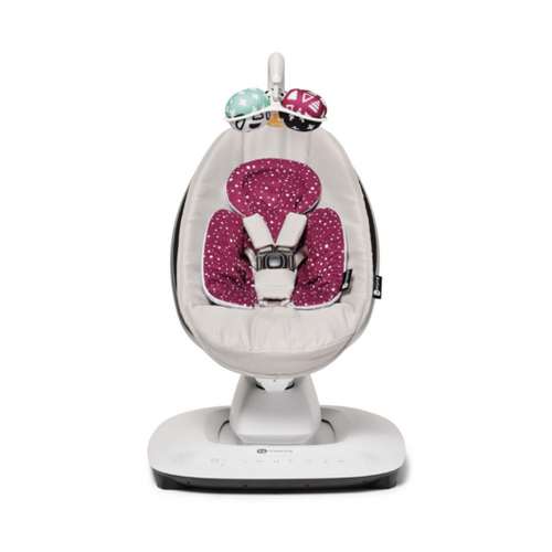 4moms podloga za novorođenče mamaRoo 5.0 Maroon/plush slika 4