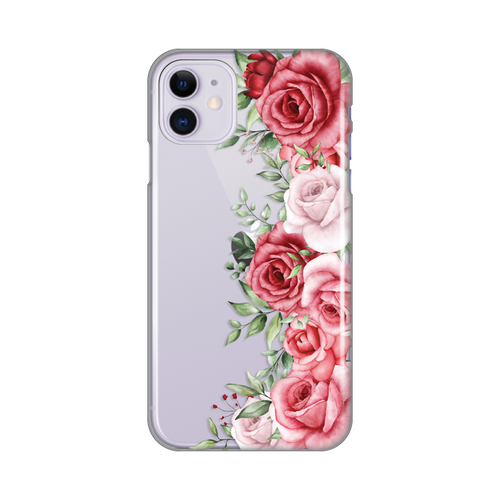 Torbica Silikonska Print Skin za Iphone 11 6.1 Wild Roses slika 1