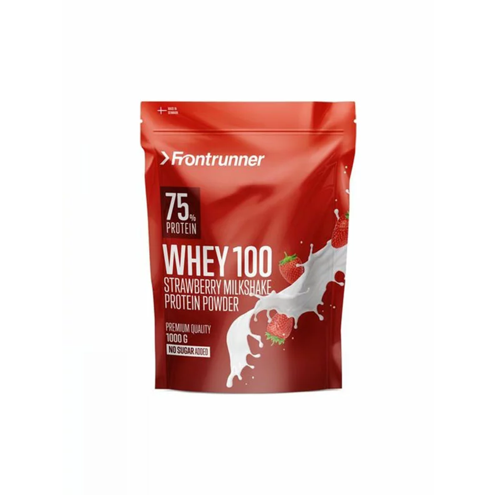 Whey 100 Protein - 1kg Jagoda Milkshake Frontrunner slika 1