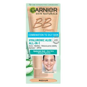 Garnier Skin Naturals BB dnevna krema za mješovitu do masnu kožu Medium 50 ml
