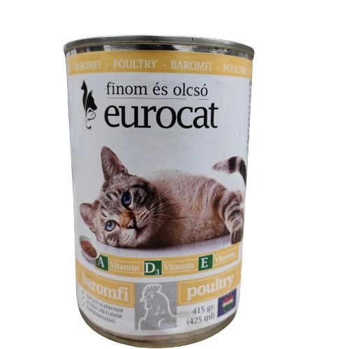 Euro cat konzervirana hrana za mačke  415G piletina  slika 1