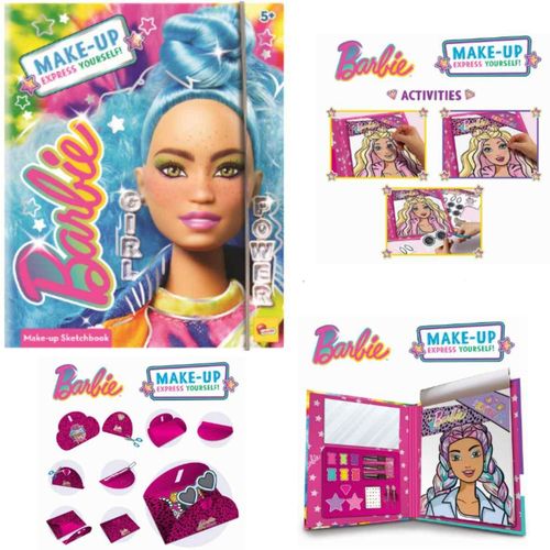 LISCIANI BARBIE kreativna bojanka sa make up setom 12938 slika 1