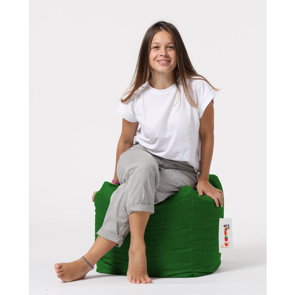 Kvadratni Puf - Zeleni Vrt Pouffe slika 4