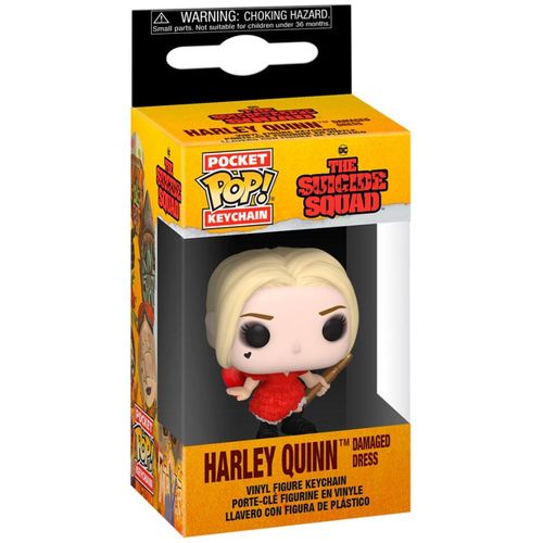 Pocket POP Keychain DC The Suicide Squad Harley Quinn Damaged Dress slika 2