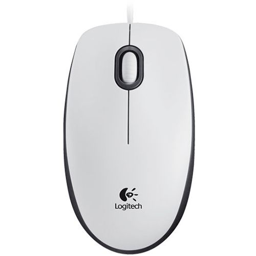 LOGITECH M100 Corded Mouse - WHITE - USB slika 1