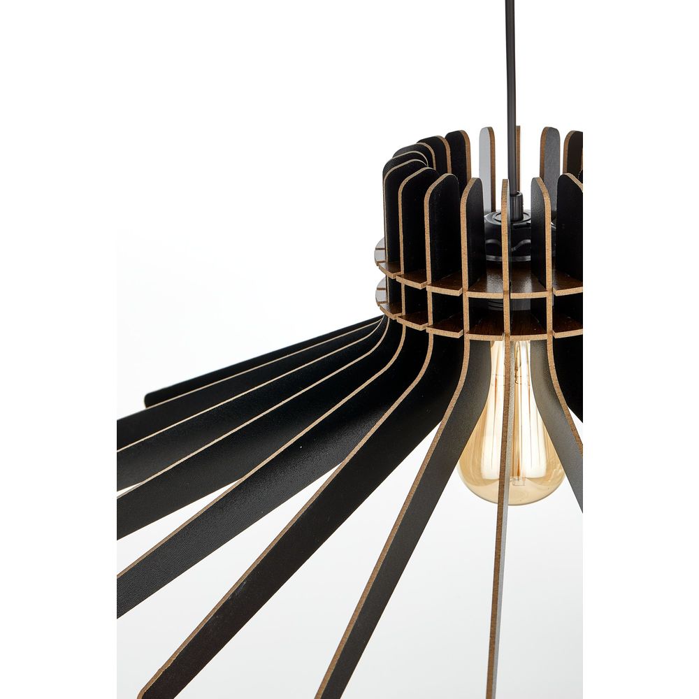 Luster Boomerang - Crni dizajnerski luster slika 4