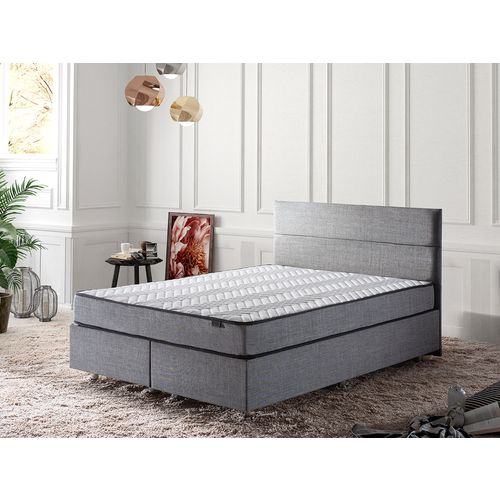 Woody Fashion Dupli madrac, baza i uzglavlje, Sivo, Silver - Grey (140 x 190) slika 1