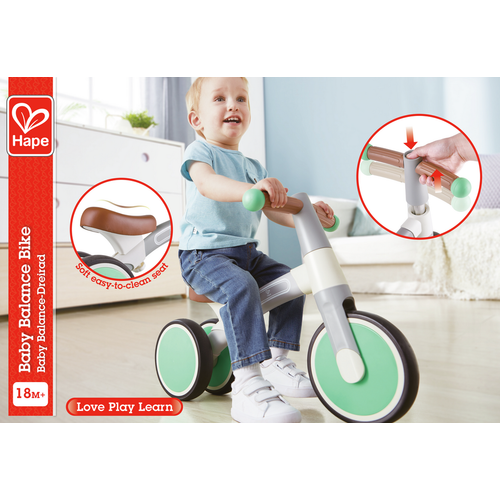 Hape Tricikl guralica E0104A My First Balance Bike, Green slika 8