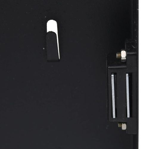 Kutija za ključeve s magnetnom pločom crna 35 x 35 x 5,5 cm slika 25