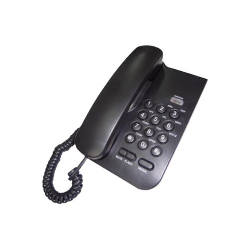 MeanIT Telefon analogni, stoni, crni - ST100 Black slika 1