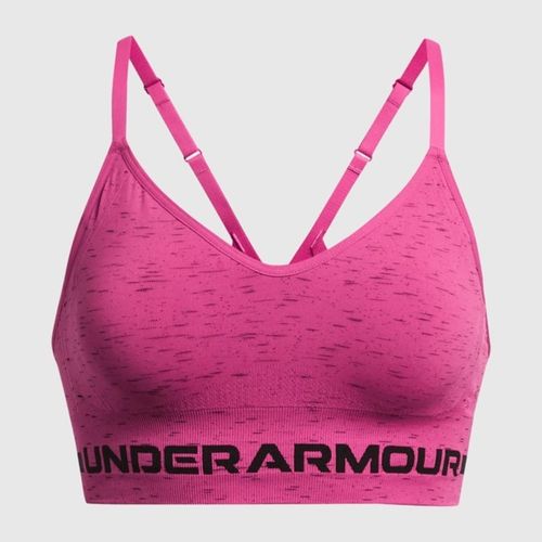 Ženski Sportski Grudnjak Under Armour Heather Pink slika 4