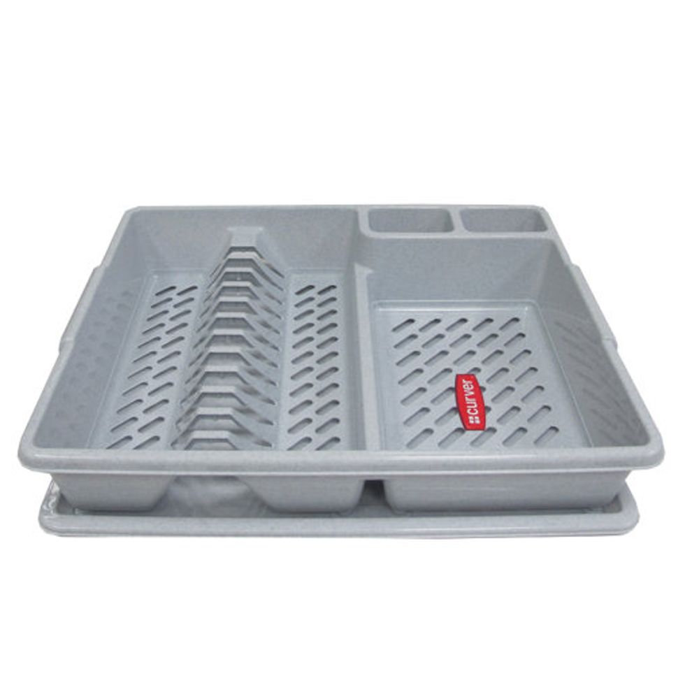 Curver Ocjedivac 45x38x8 sa podst. sivi  slika 4