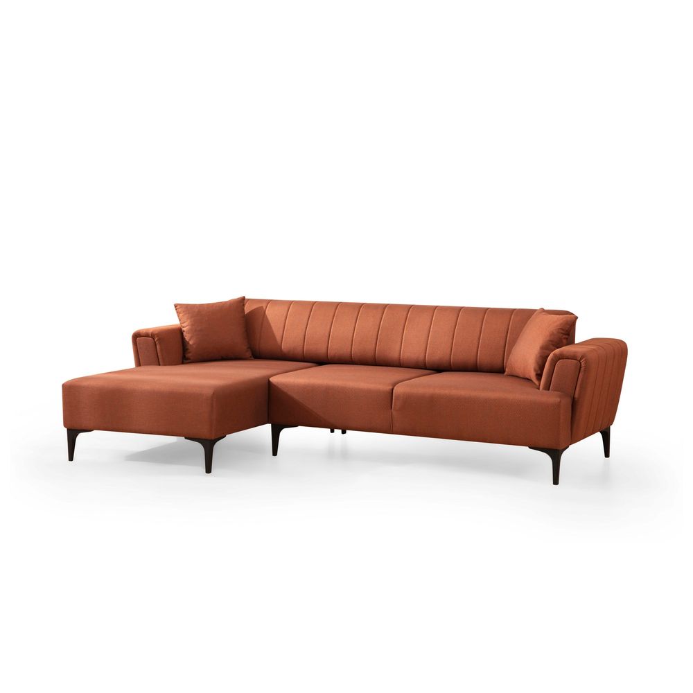 Ugaona Sofa na Razvlačenje 'Hamlet Left' - Crvena slika 3