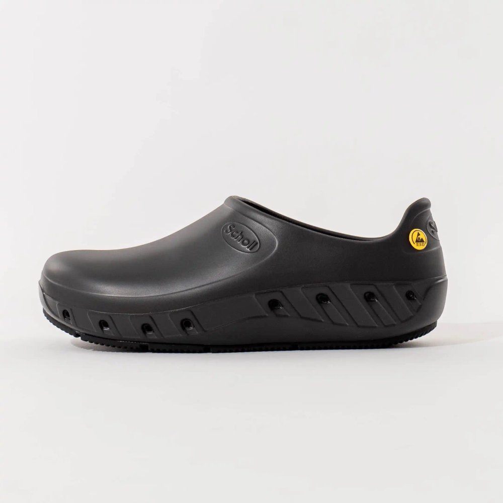 Scholl Klompe Ultragrip Eva, Crne slika 1