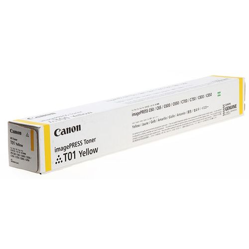 Canon toner T01 Yellow 8069B001 slika 2