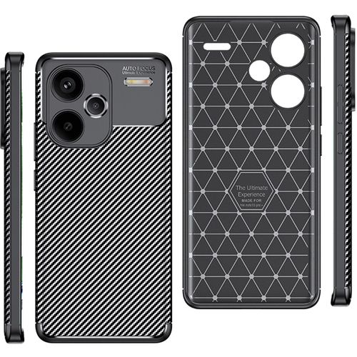 Techsuit – CarbonFiber maska za Xiaomi Redmi Note 13 Pro+ 5G – crna slika 5