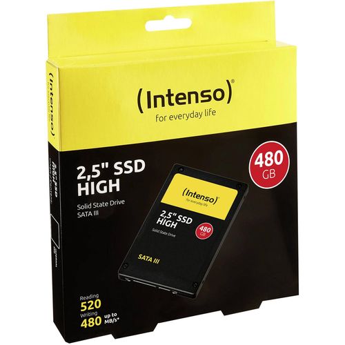 (Intenso) SSD Disk 2.5", kapacitet 480GB, SATA III High - SSD-SATA3-480GB/High slika 1