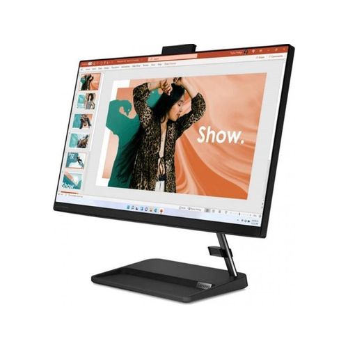 Lenovo F0GJ00M8RI IdeaCentre 3 27IAP7 All In One (Black) i5-12450H 8-Core (4P+4E) 2.0-4.4GHz/12MB, 16GB DDR4, 1TB-SSD-NVMe, 27" FHD 1920x1080 IPS, Intel UHD Graphics, WebCam 5.0MP, GigaLan, WiFi AX, BT5.1, HDMI, Audio Harman, USB Keyboard+Mouse, DOS slika 3