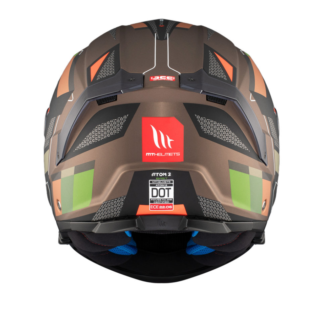 MT Helmets Atom 2 SV Bast A6 Matt slika 8