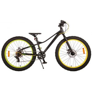 Dječji bicikl Volare Gradient 24" crno/zeleni/žuti s 7 brzina – Prime Collection