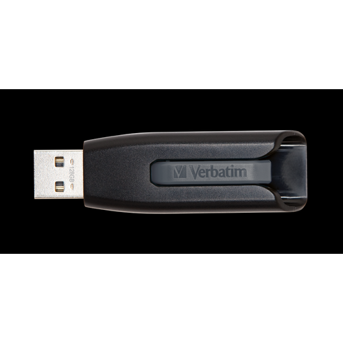 USB STICK VERBATIM 2.0 #49071 128GB PINSTRIPE BLACK slika 1