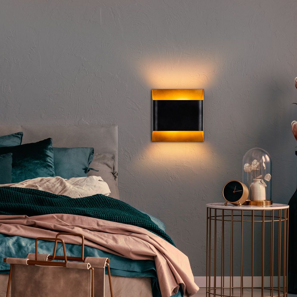 Zidna Lampa Bera - 15301, boje: Crna slika 2