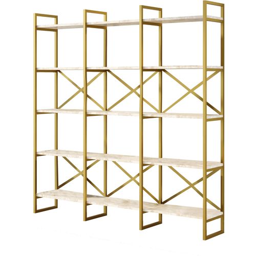 Hanah Home VG6-GE White Marble
Gold Bookshelf slika 6