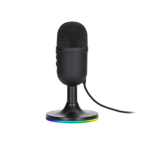 MARVO MIC-06 BK WIRED MICROPHONE RGB slika 2