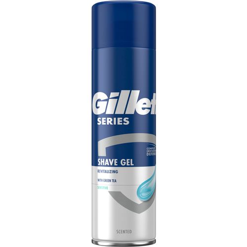 Gillette Revitalizing gel za brijanje Sensitive, 200 ml slika 1