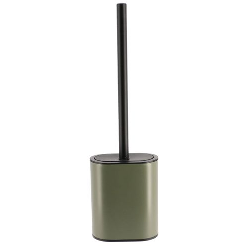 TENDANCE WC ČETKA SALERNO, METAL/SILIKON, KHAKI-CRNA slika 1