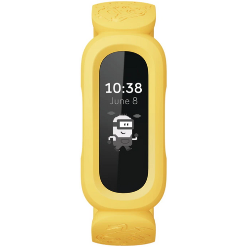 Fitbit dječja smart narukvica Ace 3 FB419BKYW, Black/minion yellow slika 1