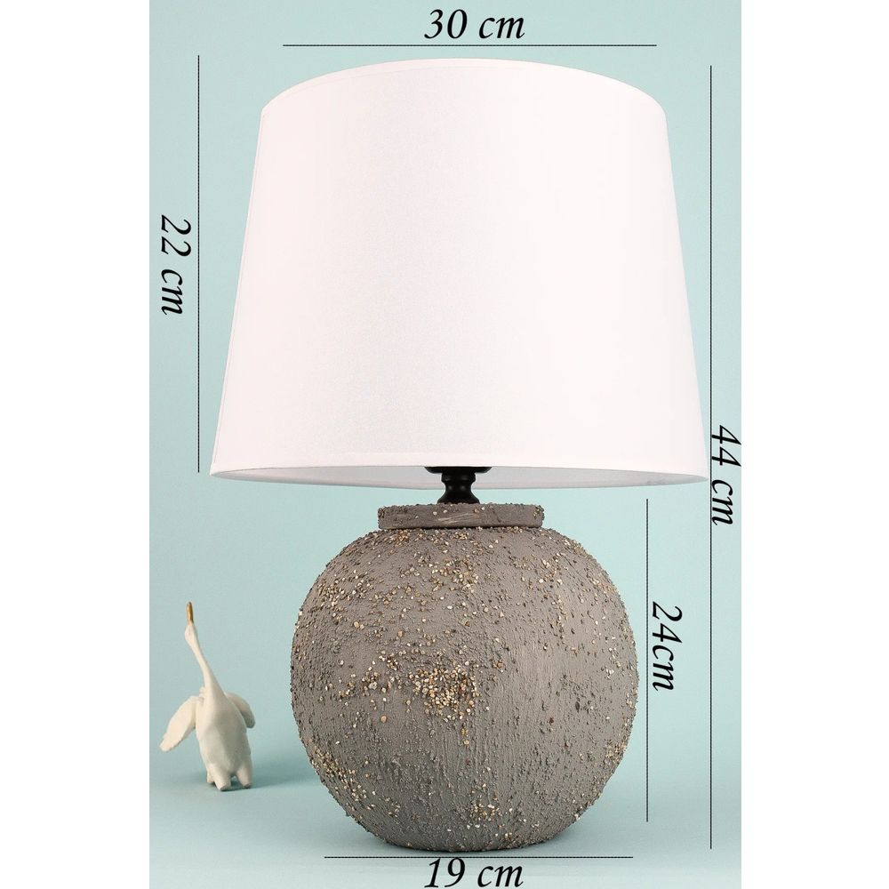 YL748 Siva i Bijela Stolna Lampa slika 2