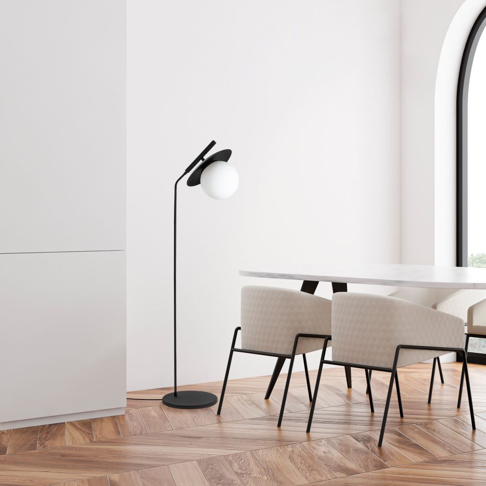 Anemon 13805 - Crna Podna Lampa slika 2