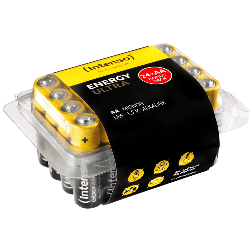 (Intenso) Baterija alkalna, AA LR6/24, 1,5 V, blister 24 kom slika 1