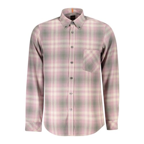 HUGO BOSS LONG SLEEVE SHIRT MEN PINK slika 1