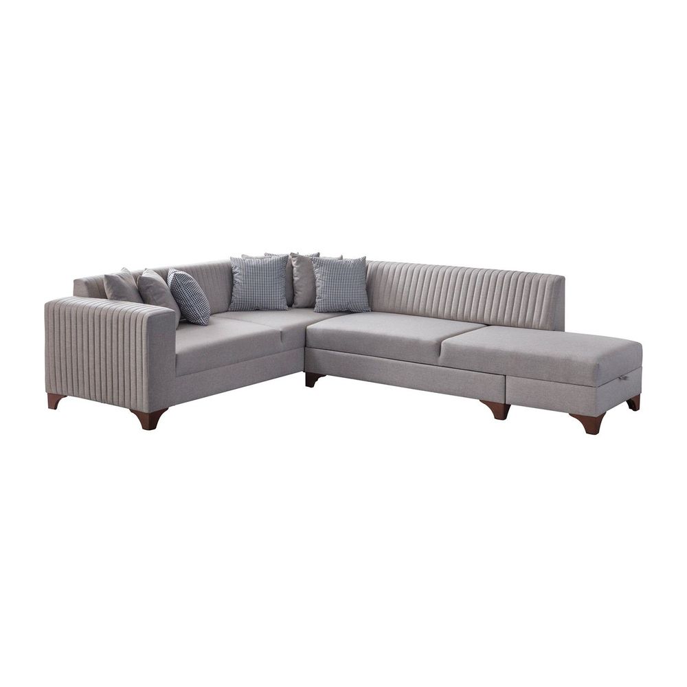 Ugaona Sofa  - Desna Strana - Boja: Krem slika 5