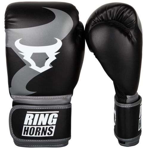 Rukavice za Boks Ring Horns Charger Crne 12OZ slika 1