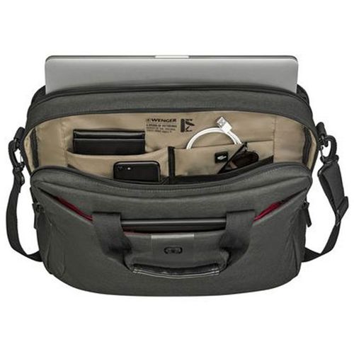 WENGER MX ECO BRIEF, torba za laptop 16" 612263, siva slika 4