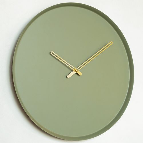 Wallity Ukrasni metalni zidni sat Earthy Metal Wall Clock - APS111 - zeleno slika 3