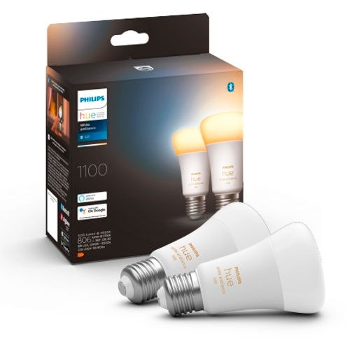 Pametna LED žarulja PHILIPS Hue E27, A60, 8W, 2 kom slika 1