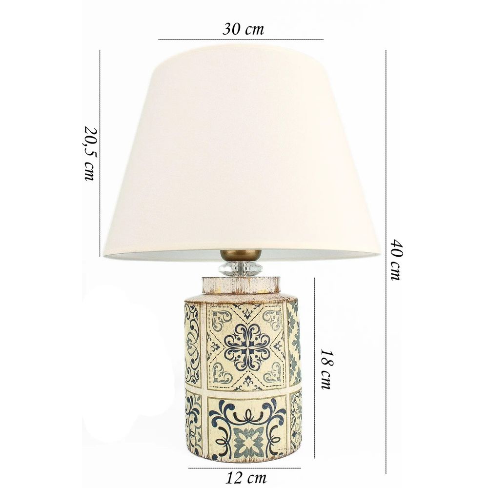 YL688 Bijela Stolna Lampa slika 3